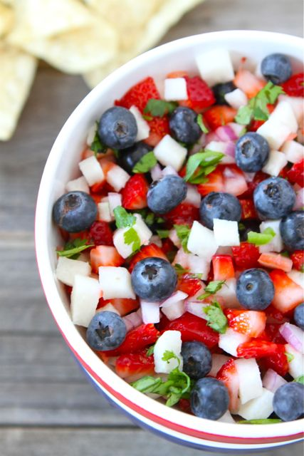 Featured image for “Blueberry Strawberry Jicama Salsa”