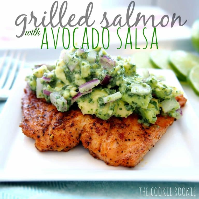 Featured image for “Grilled Salmon With Avocado Salsa”