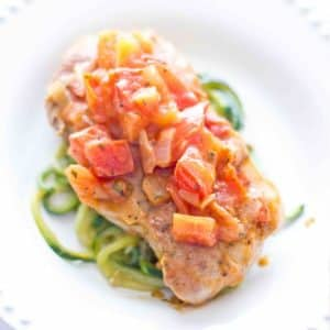 Featured image for “One Pan Tuscan Pork Chops”