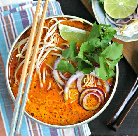 Featured image for “Red Curry Thai Noodle Soup”