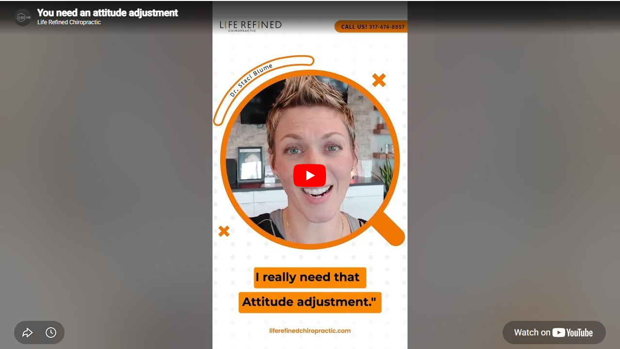 You Need An Attitude Adjustment